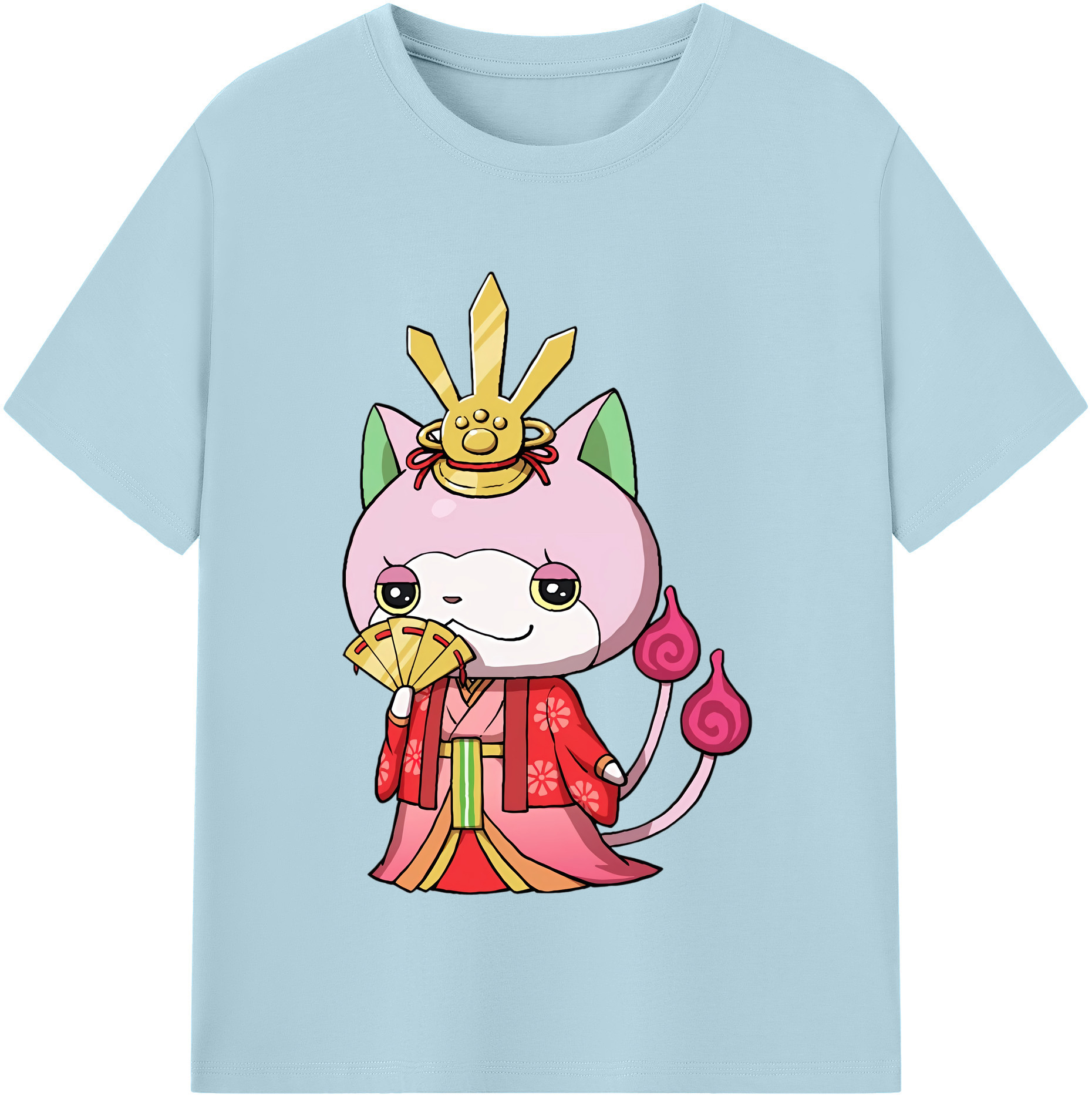 （画像用） 妖怪ウォッチ Yo-kai Watch 綿100％半袖Tシャツ（フロントプリント）